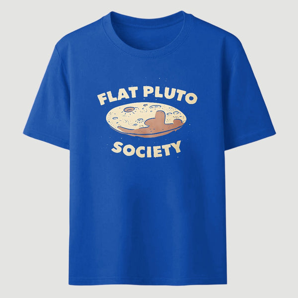 Flat Pluto Society Classic Tee