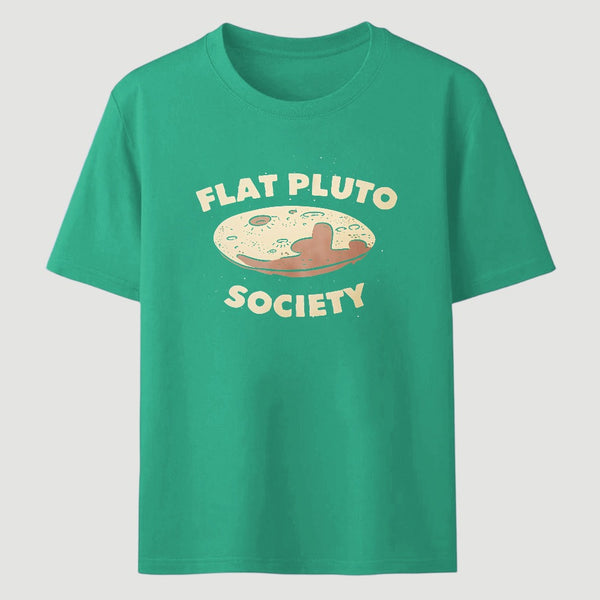 Flat Pluto Society Classic Tee