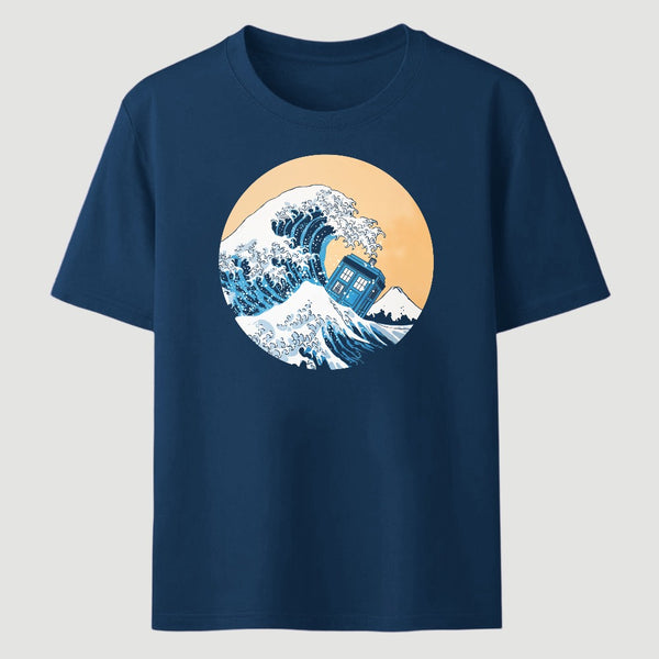 Police Box Wave Classic Tee