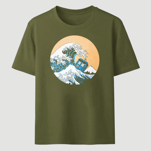 Police Box Wave Classic Tee
