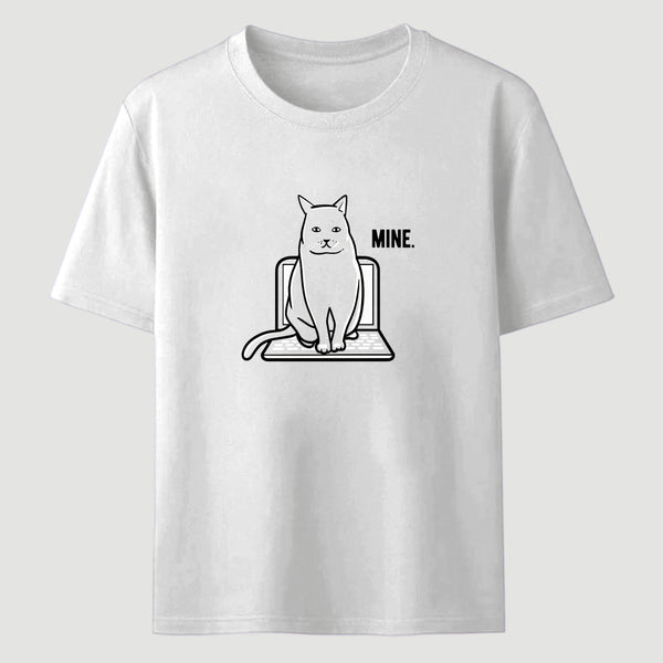 Mine Computer Cat Classic Tee