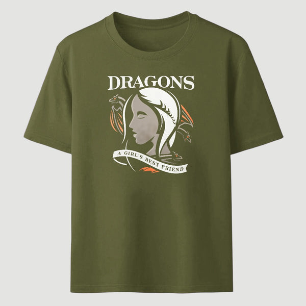 Dragons Are A Girls Best Friend Classic Tee