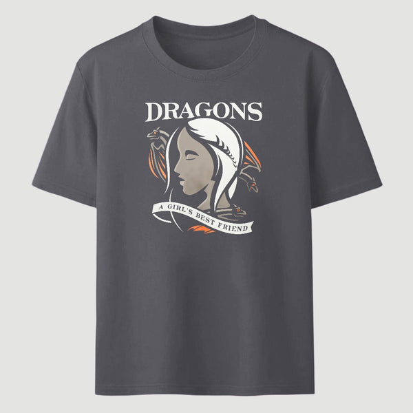 Dragons Are A Girls Best Friend Classic Tee