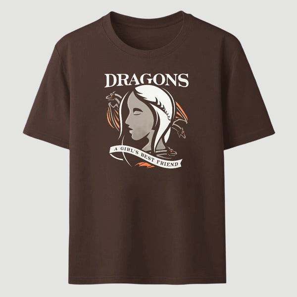 Dragons Are A Girls Best Friend Classic Tee