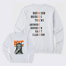 Newyork 2 Side Basketball Fans Long Sleeve T-Shirt