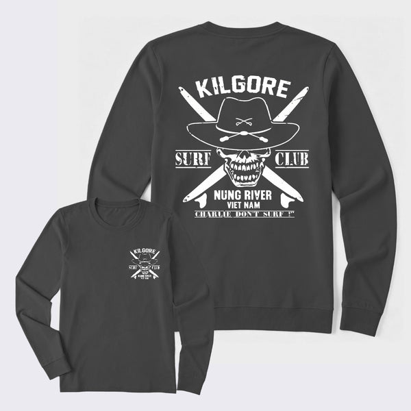 Kilgore Surf Club Nung River Vietnam Long Sleeve T-Shirt