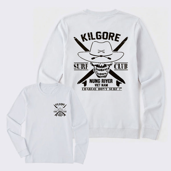 Kilgore Surf Club Nung River Vietnam Long Sleeve T-Shirt