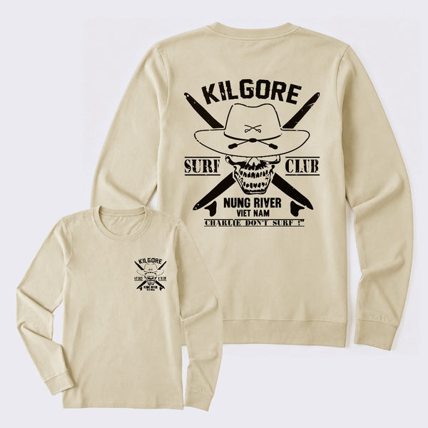 Kilgore Surf Club Nung River Vietnam Long Sleeve T-Shirt