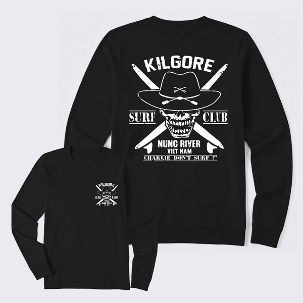 Kilgore Surf Club Nung River Vietnam Long Sleeve T-Shirt