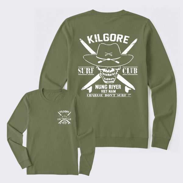Kilgore Surf Club Nung River Vietnam Long Sleeve T-Shirt