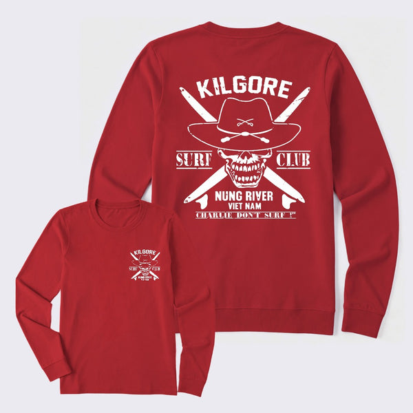 Kilgore Surf Club Nung River Vietnam Long Sleeve T-Shirt