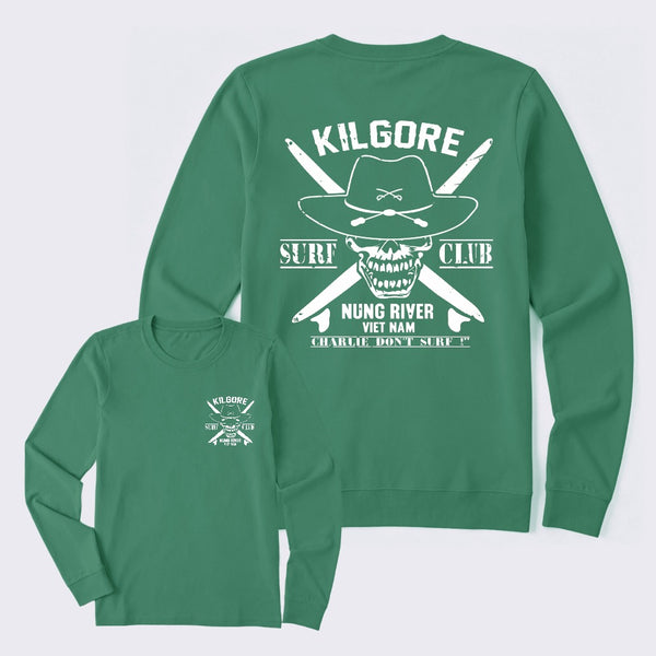 Kilgore Surf Club Nung River Vietnam Long Sleeve T-Shirt