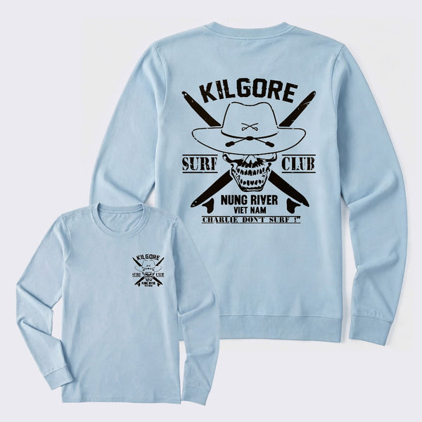 Kilgore Surf Club Nung River Vietnam Long Sleeve T-Shirt