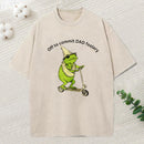 Frog Dad Foolery Adventure Time Washed T-Shirt