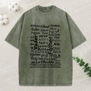 World'S Name For Father Washed T-Shirt