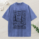 World'S Name For Father Washed T-Shirt