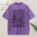 World'S Name For Father Washed T-Shirt