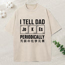 Tell Dad Jokes Washed T-Shirt