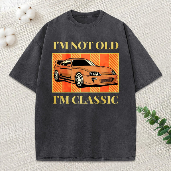 Classic Japanese Sports Car Washed T-Shirt