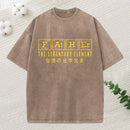 Funny Father Chemical Element Washed T-Shirt