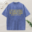 Funny Father Chemical Element Washed T-Shirt