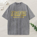 Funny Father Chemical Element Washed T-Shirt