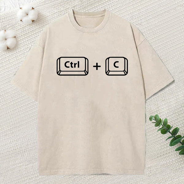Father'S Day Funny Washed T-Shirt