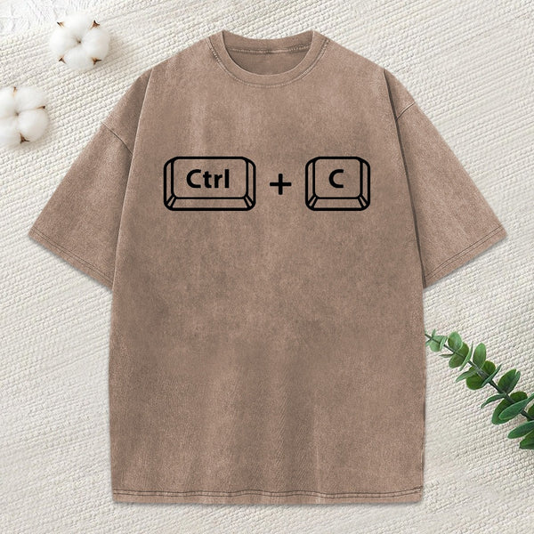 Father'S Day Funny Washed T-Shirt