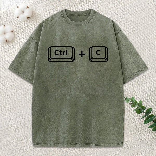 Father'S Day Funny Washed T-Shirt