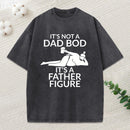 Father Figure Funny Washed T-Shirt