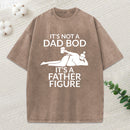 Father Figure Funny Washed T-Shirt