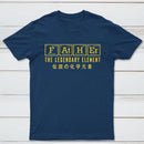 Funny Father Chemical Element T-Shirt