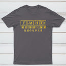 Funny Father Chemical Element T-Shirt