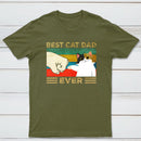 Cat Dad Funny T-Shirt