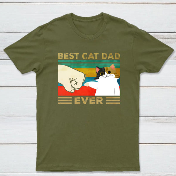 Cat Dad Funny T-Shirt