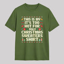 Ugly Christmas Sweater Funny Classic T-Shirt