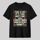 Ugly Christmas Sweater Funny Classic T-Shirt