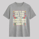 Ugly Christmas Sweater Funny Classic T-Shirt