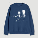 Beavis And Butthead Pulp Fiction Nerd Sweatshirt
