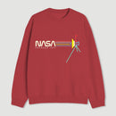 Retro Nasa Voyager Spacecraft Sweatshirt