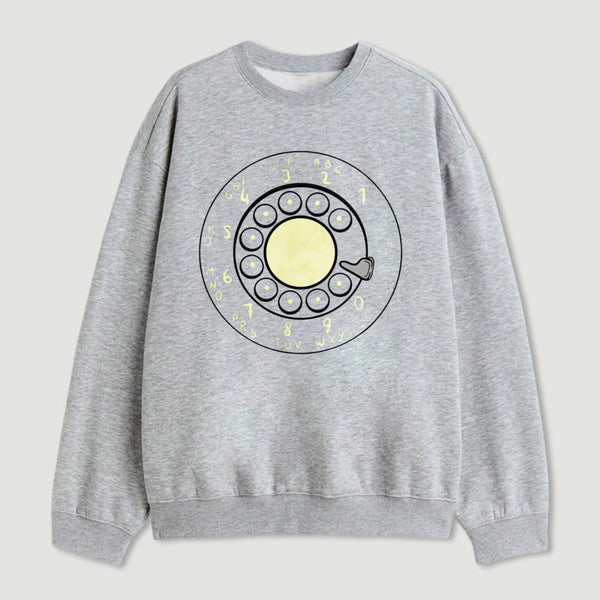 Rotary Dial Vintage Nerd Sweatshirt