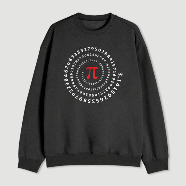 Pi Science Number Sequence Classic Sweatshirt