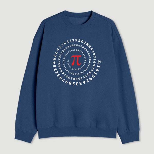 Pi Science Number Sequence Classic Sweatshirt