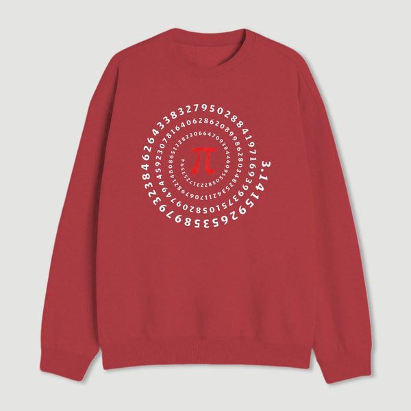 Pi Science Number Sequence Classic Sweatshirt