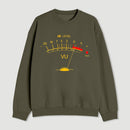 Volume Vu Meter Vintage Sweatshirt