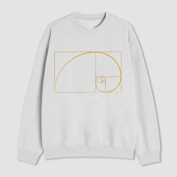 Fibonacci Math Art Science Engineer Sweatshirt