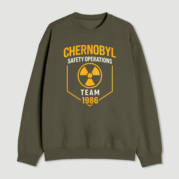 Chernobyl 1986 Safety Operations Team Sweatshirt