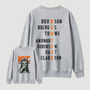 Newyork 2 Side Basketball Fans Sweatshirt