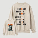 Newyork 2 Side Basketball Fans Sweatshirt