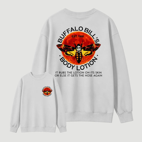 Horror Movie Print Unisex Halloween Retro Sweatshirt